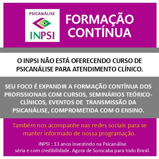 Informação sobre Formação Contínua INPSI